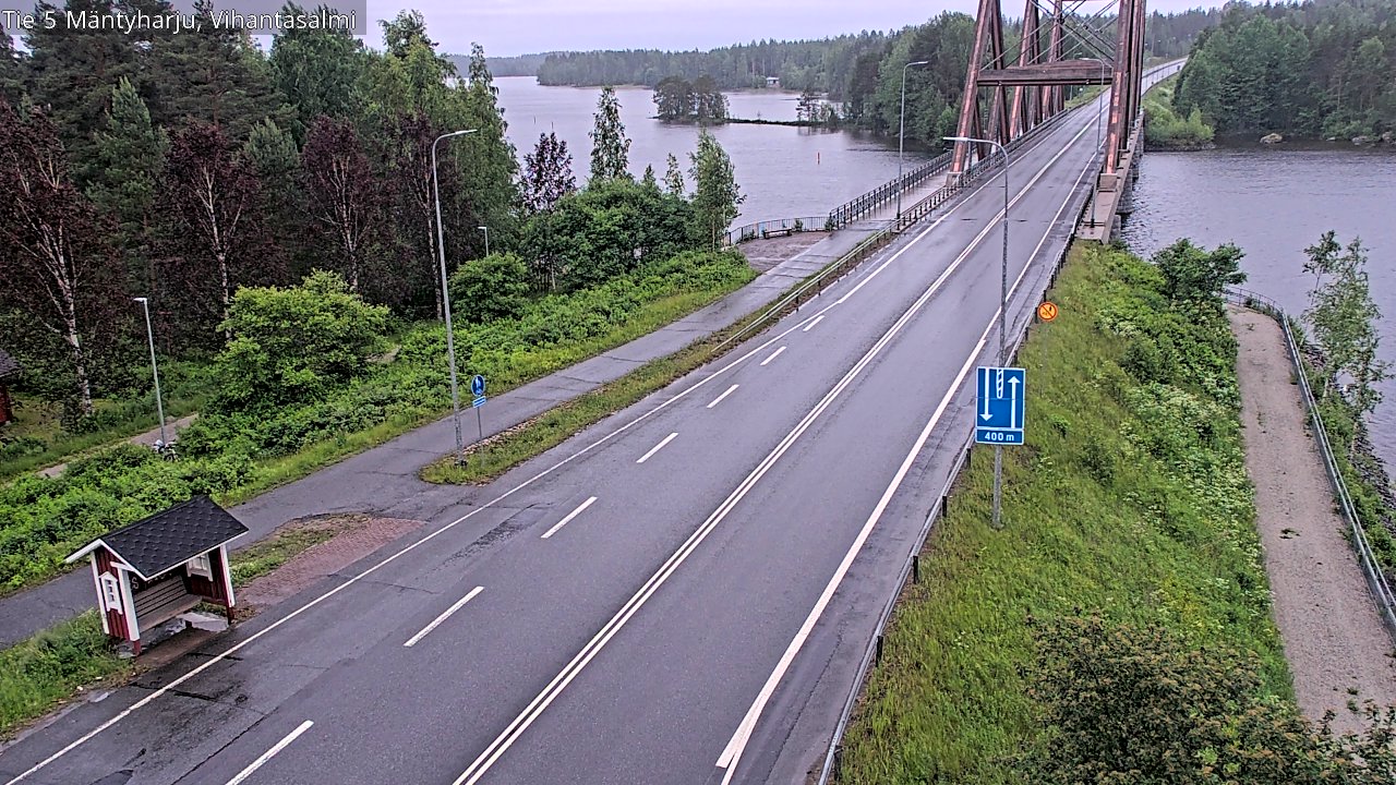 Kelikamerat Kuva Tie 5 Mäntyharju, Vihantasalmi, Mäntyharju, Etelä-Savo