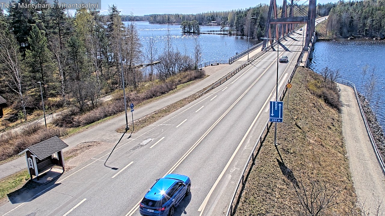 Weather Camera Image Road 5 Mäntyharju, Vihantasalm, Mäntyharju, Etelä-Savo