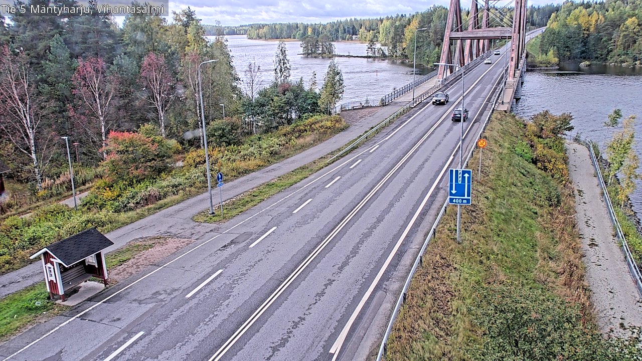Kelikamerat Kuva Tie 5 Mäntyharju, Vihantasalmi, Mäntyharju, Etelä-Savo