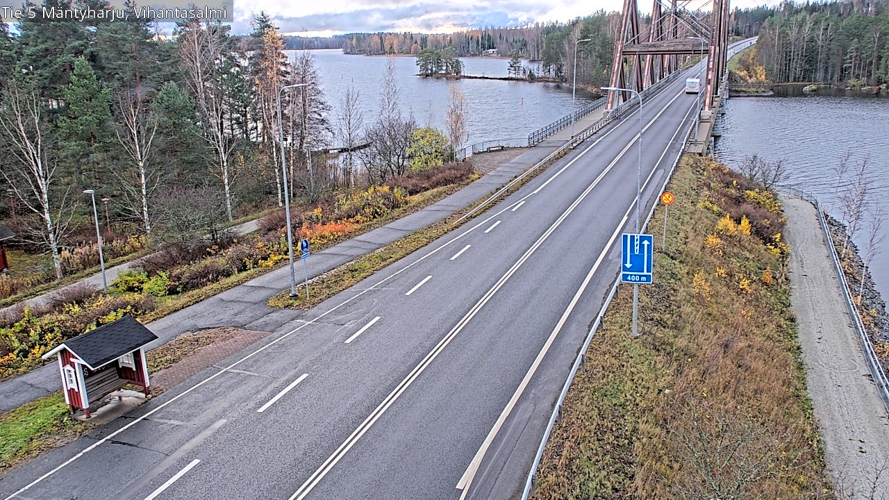 Kelikamerat Kuva Tie 5 Mäntyharju, Vihantasalmi, Mäntyharju, Etelä-Savo