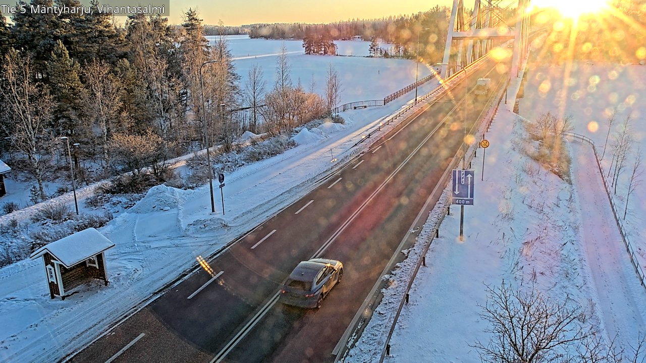 Kelikamerat Kuva Tie 5 Mäntyharju, Vihantasalmi, Mäntyharju, Etelä-Savo