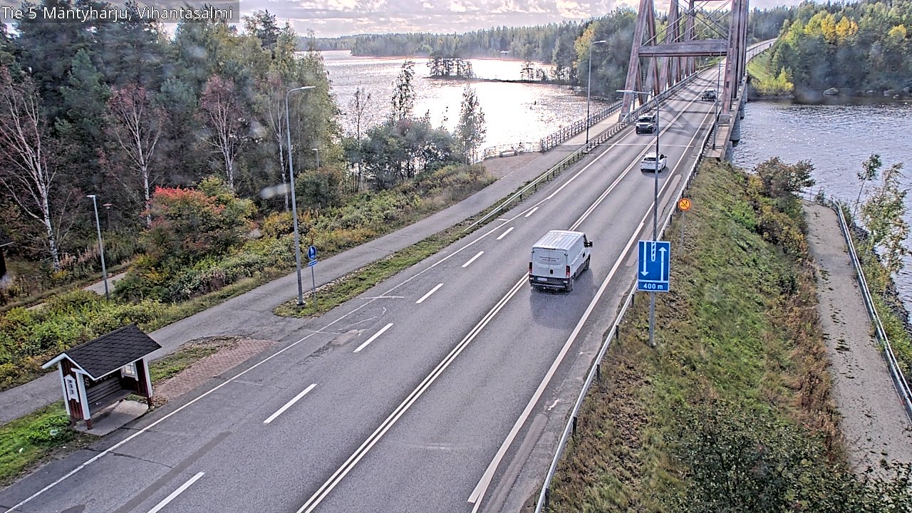 Kelikamerat Kuva Tie 5 Mäntyharju, Vihantasalmi, Mäntyharju, Etelä-Savo