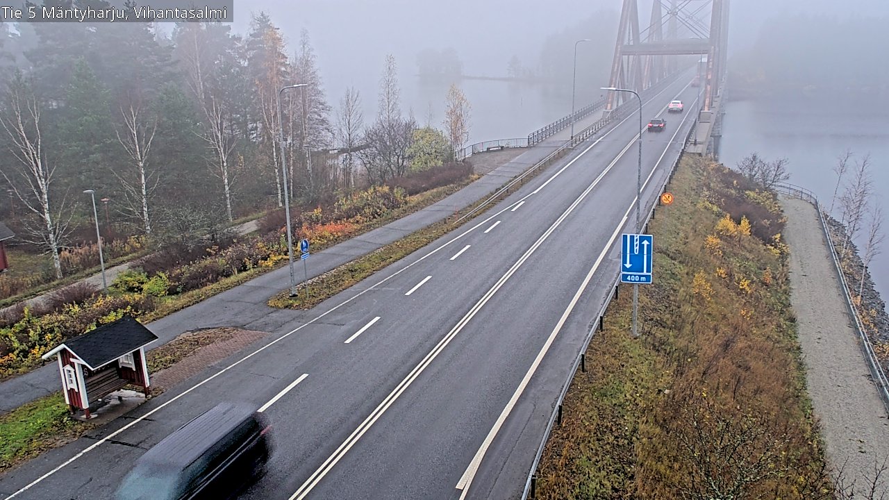 Kelikamerat Kuva Tie 5 Mäntyharju, Vihantasalmi, Mäntyharju, Etelä-Savo