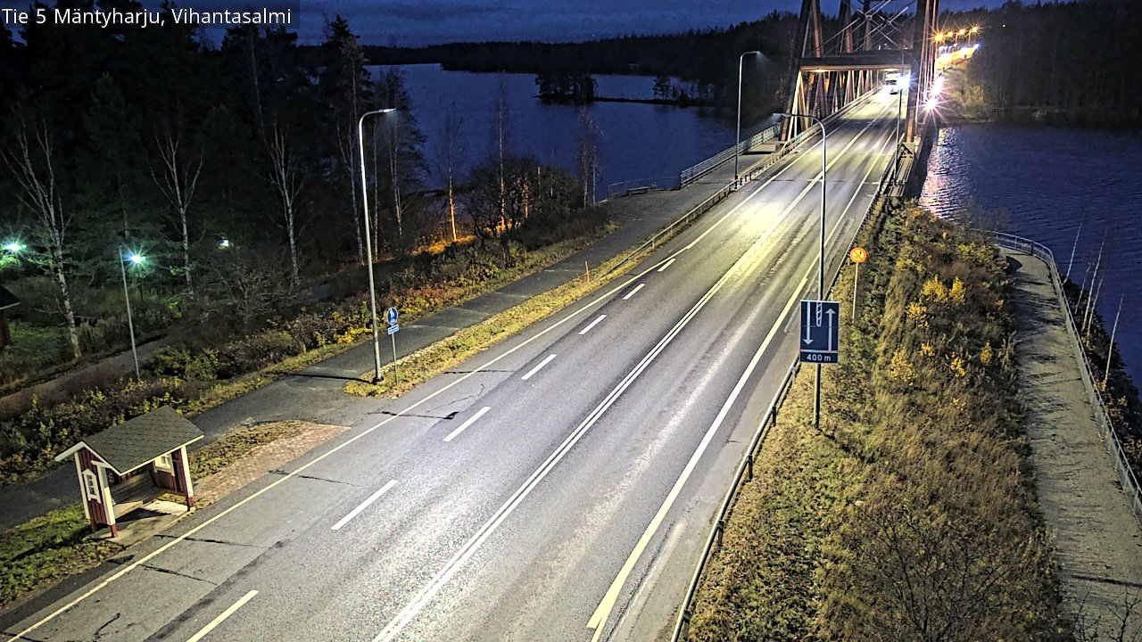 Kelikamerat Kuva Tie 5 Mäntyharju, Vihantasalmi, Mäntyharju, Etelä-Savo