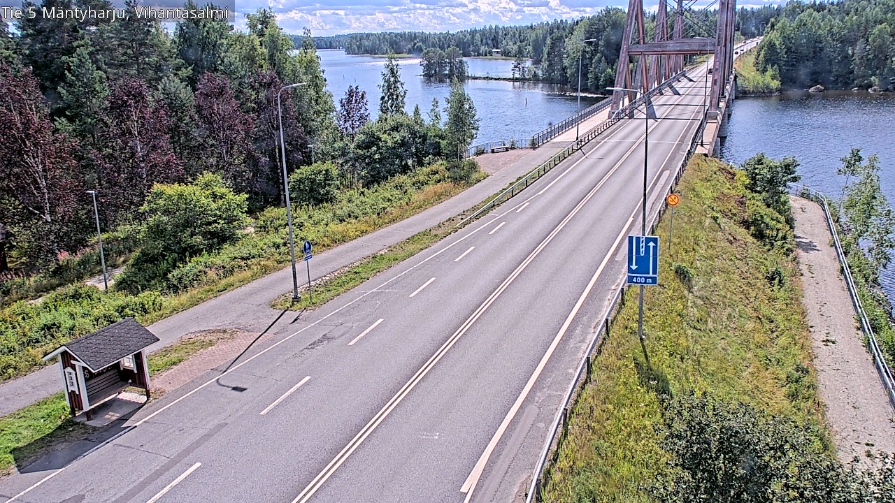 Kelikamerat Kuva Tie 5 Mäntyharju, Vihantasalmi, Mäntyharju, Etelä-Savo