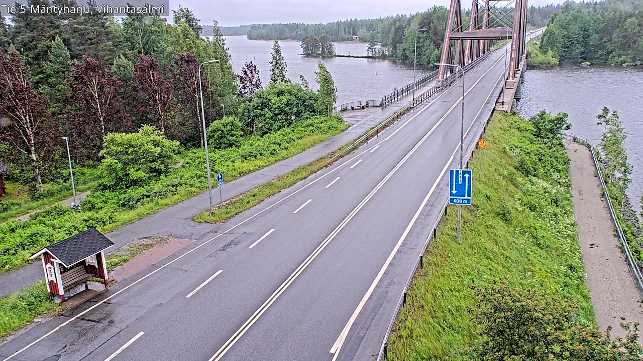 Kelikamerat Kuva Tie 5 Mäntyharju, Vihantasalmi, Mäntyharju, Etelä-Savo