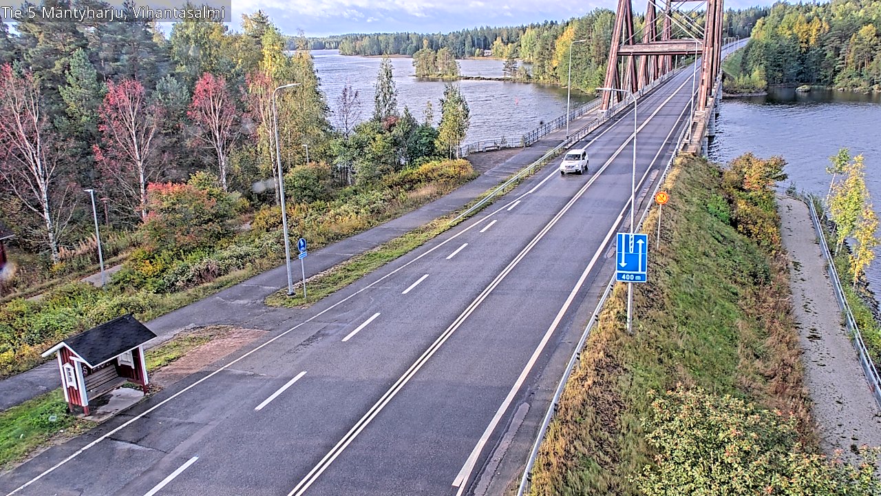 Kelikamerat Kuva Tie 5 Mäntyharju, Vihantasalmi, Mäntyharju, Etelä-Savo