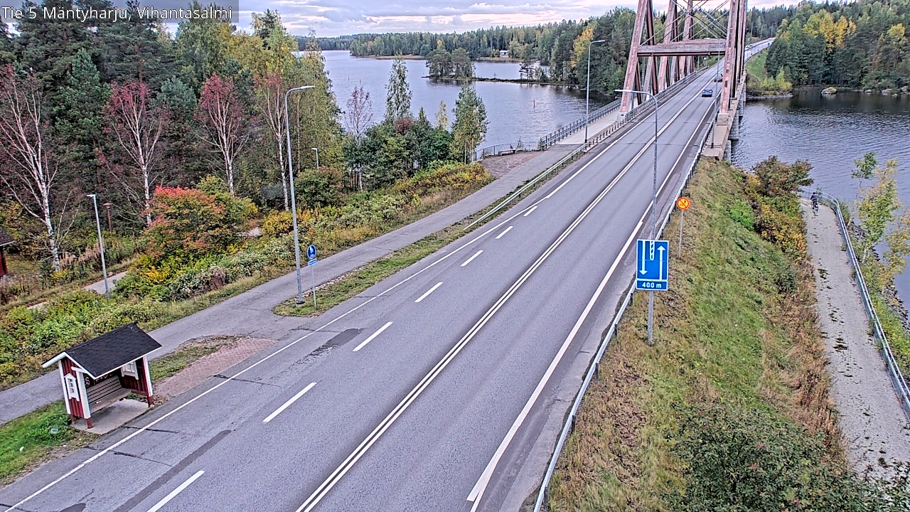 Kelikamerat Kuva Tie 5 Mäntyharju, Vihantasalmi, Mäntyharju, Etelä-Savo