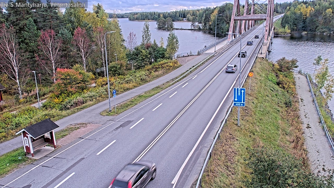 Kelikamerat Kuva Tie 5 Mäntyharju, Vihantasalmi, Mäntyharju, Etelä-Savo