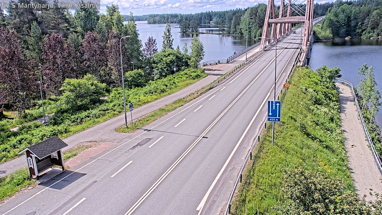 Kelikamerat Kuva Tie 5 Mäntyharju, Vihantasalmi, Mäntyharju, Etelä-Savo