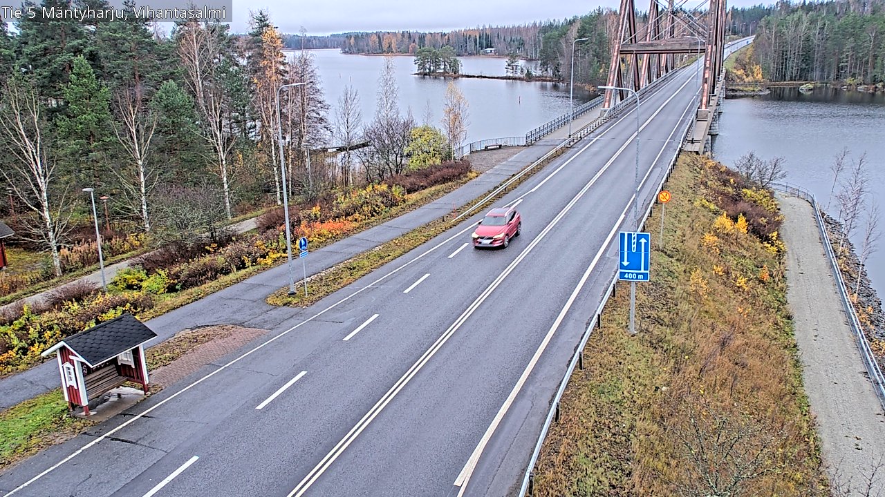 Kelikamerat Kuva Tie 5 Mäntyharju, Vihantasalmi, Mäntyharju, Etelä-Savo