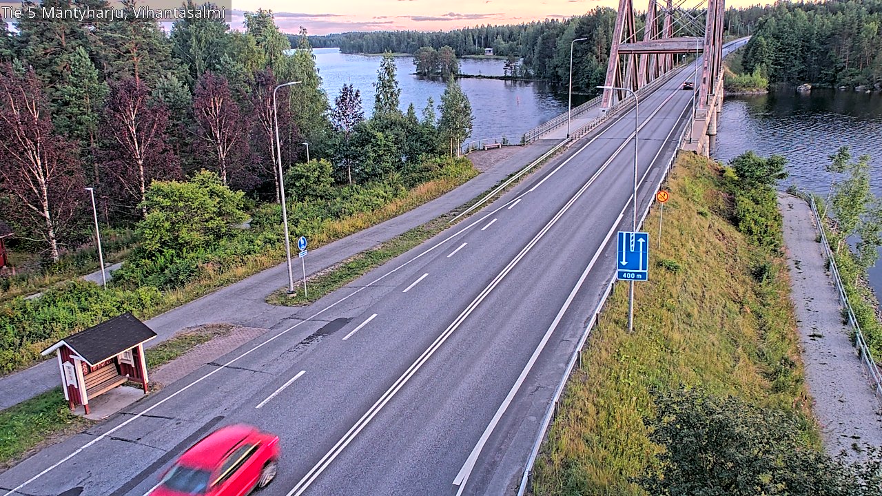 Kelikamerat Kuva Tie 5 Mäntyharju, Vihantasalmi, Mäntyharju, Etelä-Savo