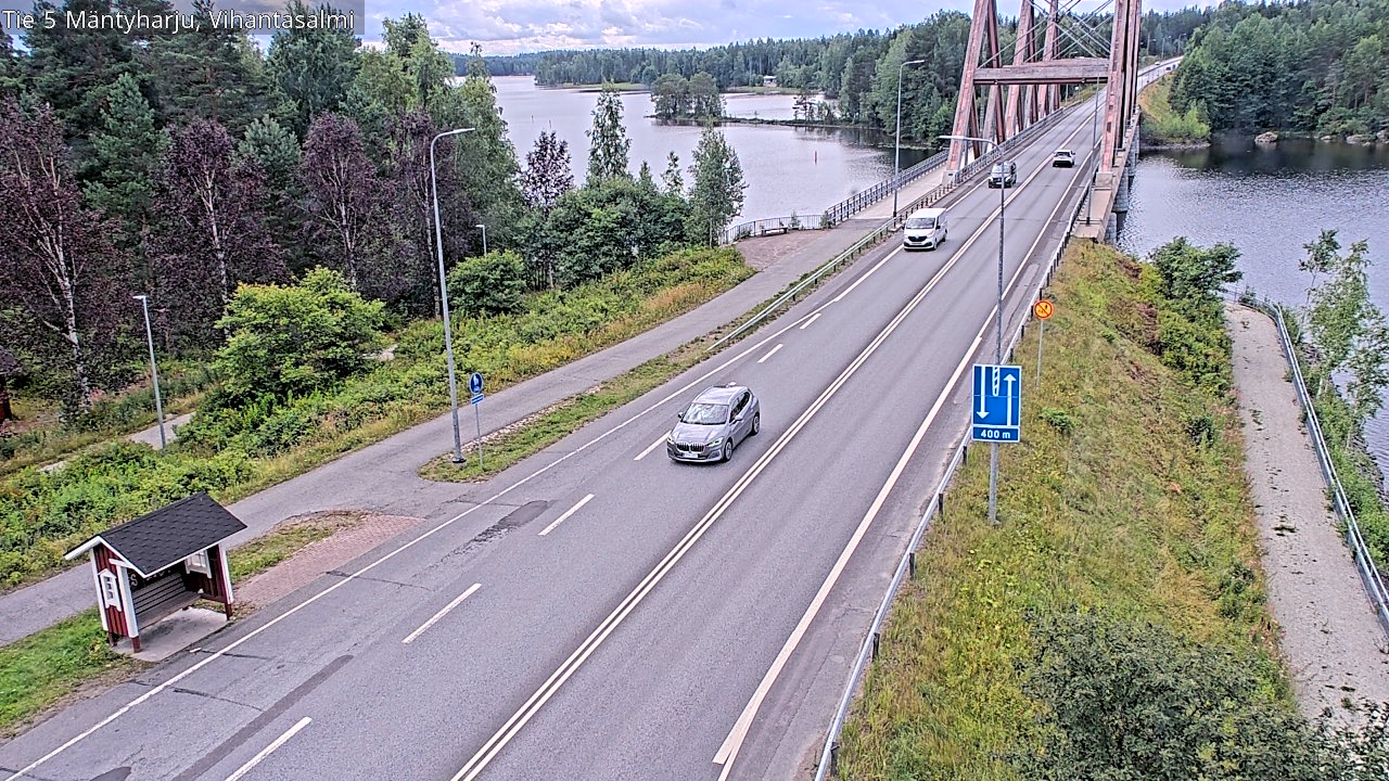 Kelikamerat Kuva Tie 5 Mäntyharju, Vihantasalmi, Mäntyharju, Etelä-Savo