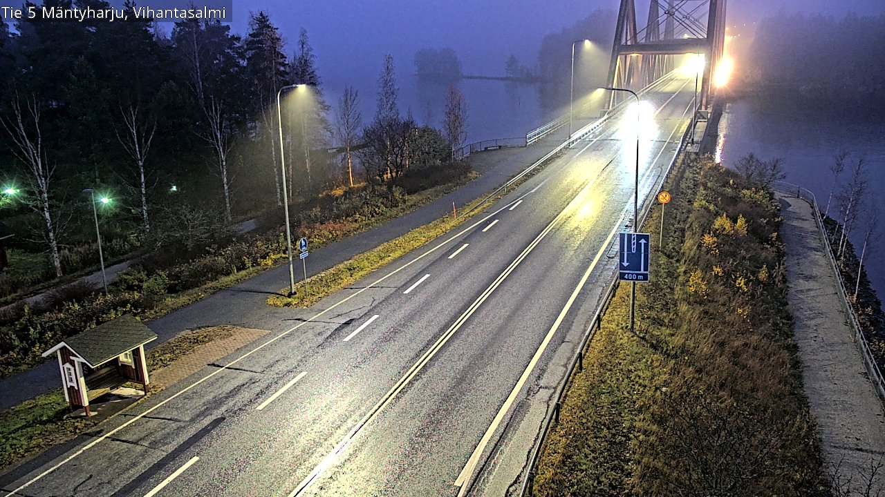 Kelikamerat Kuva Tie 5 Mäntyharju, Vihantasalmi, Mäntyharju, Etelä-Savo