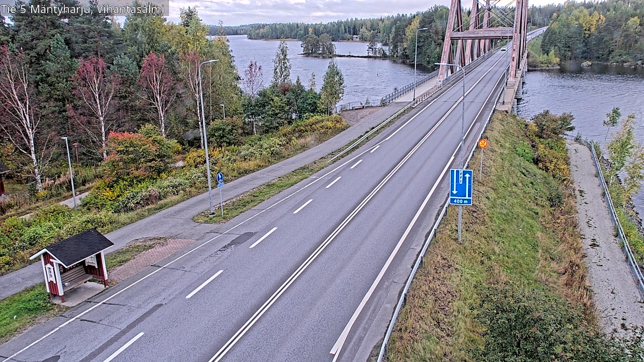 Kelikamerat Kuva Tie 5 Mäntyharju, Vihantasalmi, Mäntyharju, Etelä-Savo