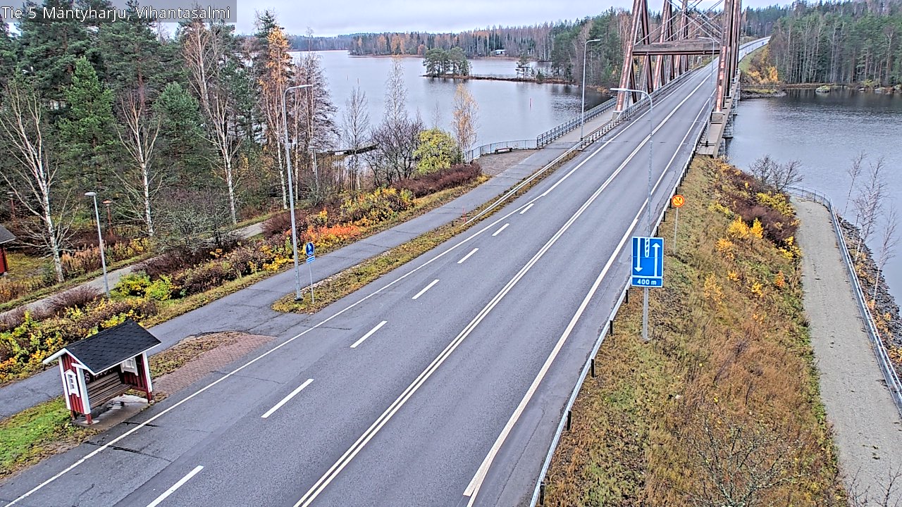 Kelikamerat Kuva Tie 5 Mäntyharju, Vihantasalmi, Mäntyharju, Etelä-Savo