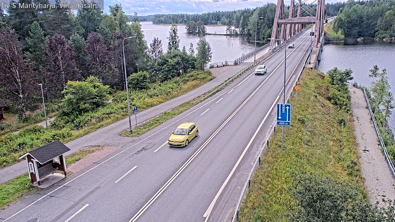 Kelikamerat Kuva Tie 5 Mäntyharju, Vihantasalmi, Mäntyharju, Etelä-Savo