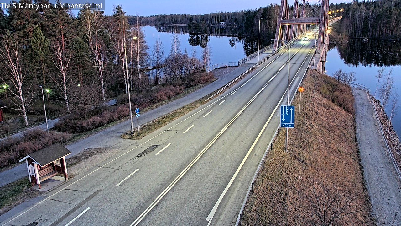 Weather Camera Image Road 5 Mäntyharju, Vihantasalm, Mäntyharju, Etelä-Savo
