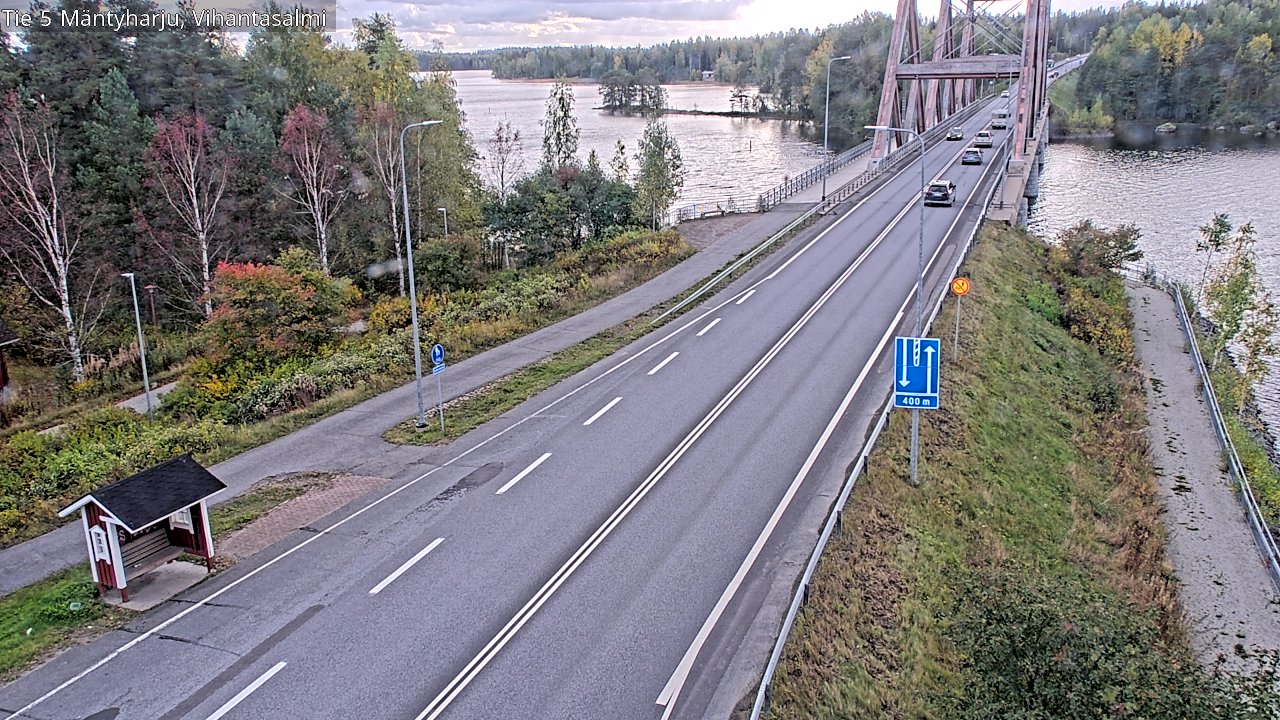 Kelikamerat Kuva Tie 5 Mäntyharju, Vihantasalmi, Mäntyharju, Etelä-Savo
