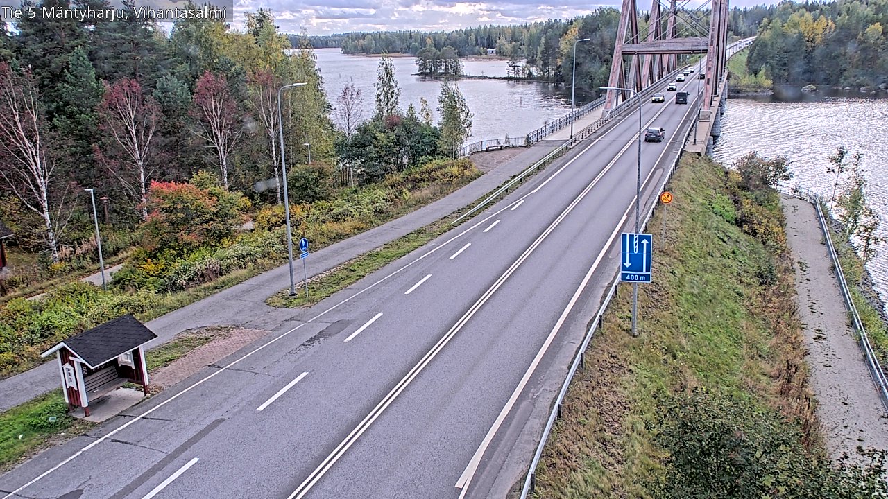 Kelikamerat Kuva Tie 5 Mäntyharju, Vihantasalmi, Mäntyharju, Etelä-Savo