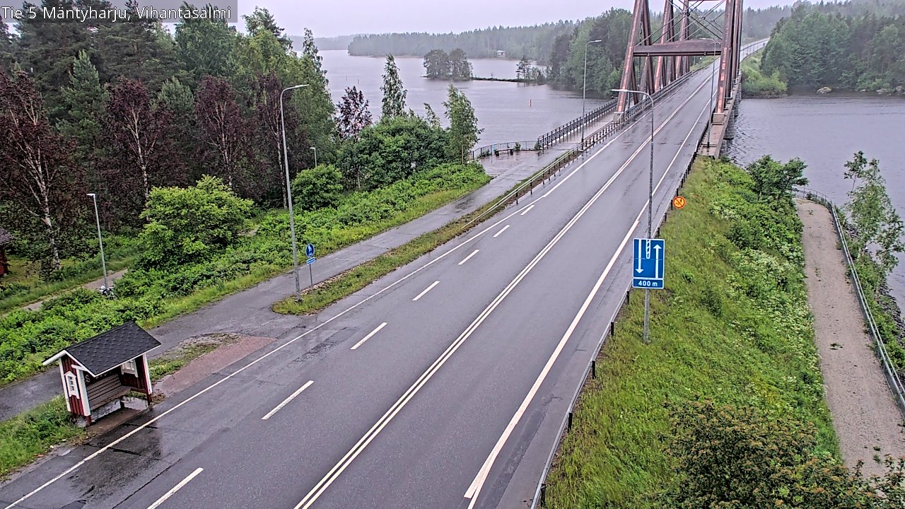 Kelikamerat Kuva Tie 5 Mäntyharju, Vihantasalmi, Mäntyharju, Etelä-Savo
