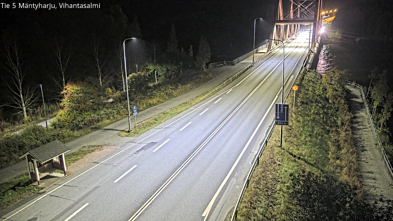 Kelikamerat Kuva Tie 5 Mäntyharju, Vihantasalmi, Mäntyharju, Etelä-Savo