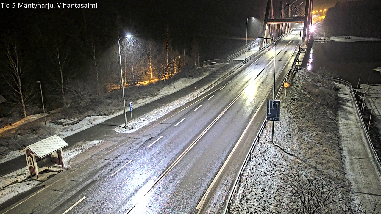 Weather Camera Image Road 5 Mäntyharju, Vihantasalm, Mäntyharju, Etelä-Savo