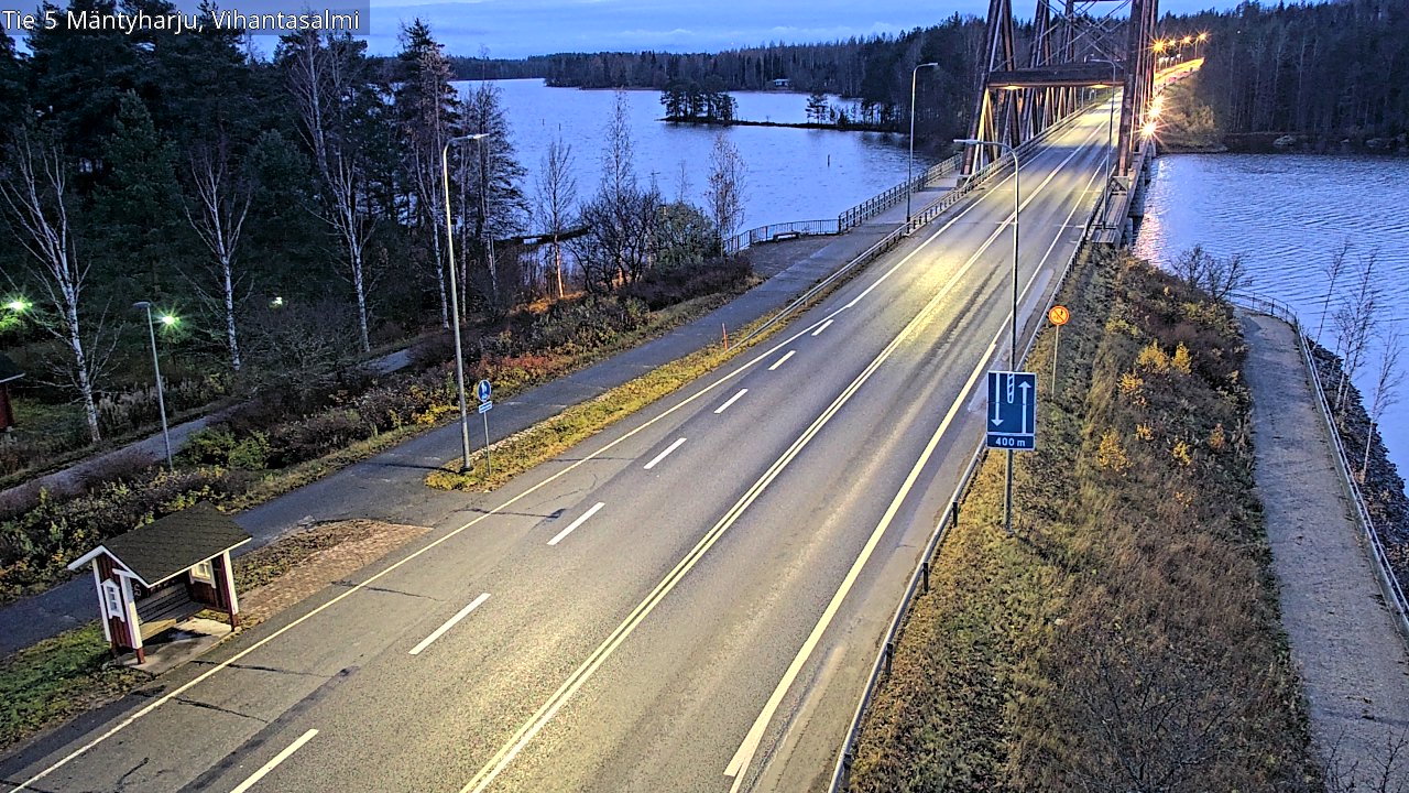 Kelikamerat Kuva Tie 5 Mäntyharju, Vihantasalmi, Mäntyharju, Etelä-Savo