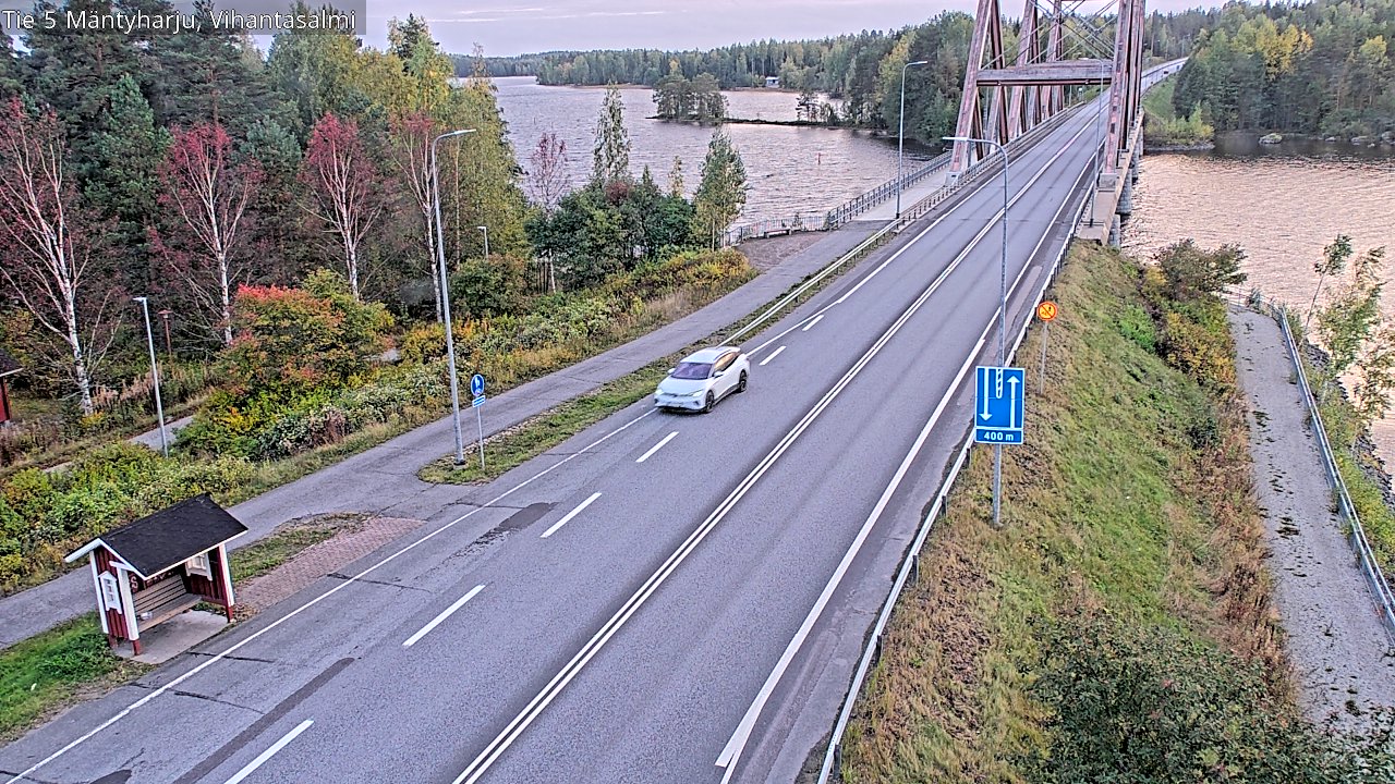 Kelikamerat Kuva Tie 5 Mäntyharju, Vihantasalmi, Mäntyharju, Etelä-Savo