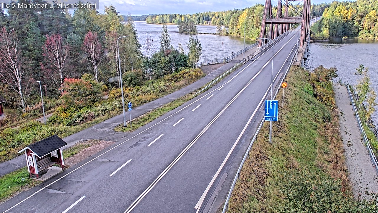 Kelikamerat Kuva Tie 5 Mäntyharju, Vihantasalmi, Mäntyharju, Etelä-Savo
