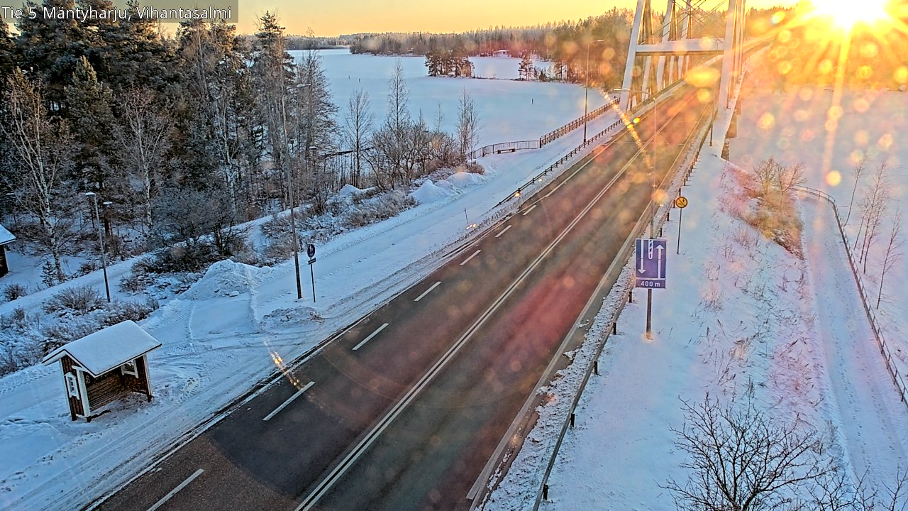 Kelikamerat Kuva Tie 5 Mäntyharju, Vihantasalmi, Mäntyharju, Etelä-Savo