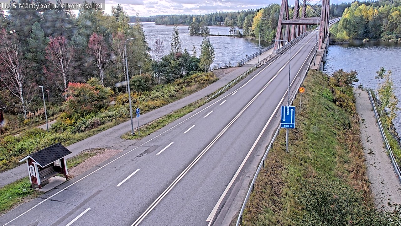 Kelikamerat Kuva Tie 5 Mäntyharju, Vihantasalmi, Mäntyharju, Etelä-Savo