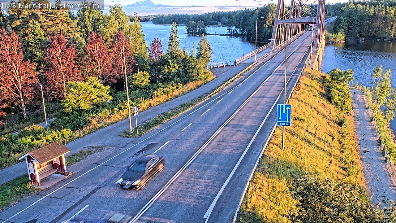 Kelikamerat Kuva Tie 5 Mäntyharju, Vihantasalmi, Mäntyharju, Etelä-Savo