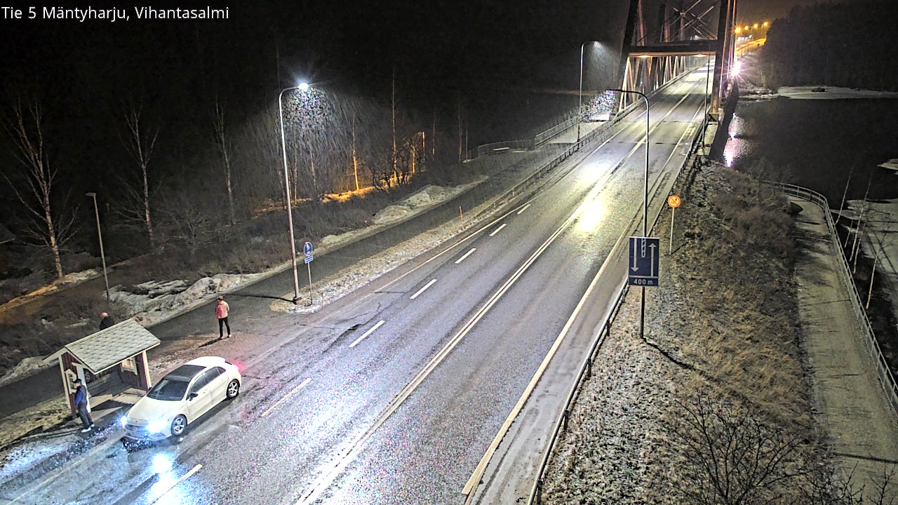 Weather Camera Image Road 5 Mäntyharju, Vihantasalm, Mäntyharju, Etelä-Savo