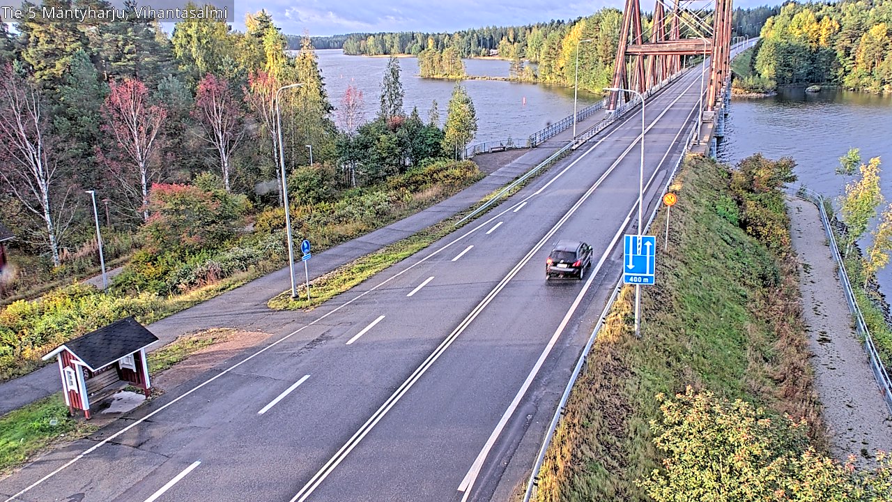 Kelikamerat Kuva Tie 5 Mäntyharju, Vihantasalmi, Mäntyharju, Etelä-Savo