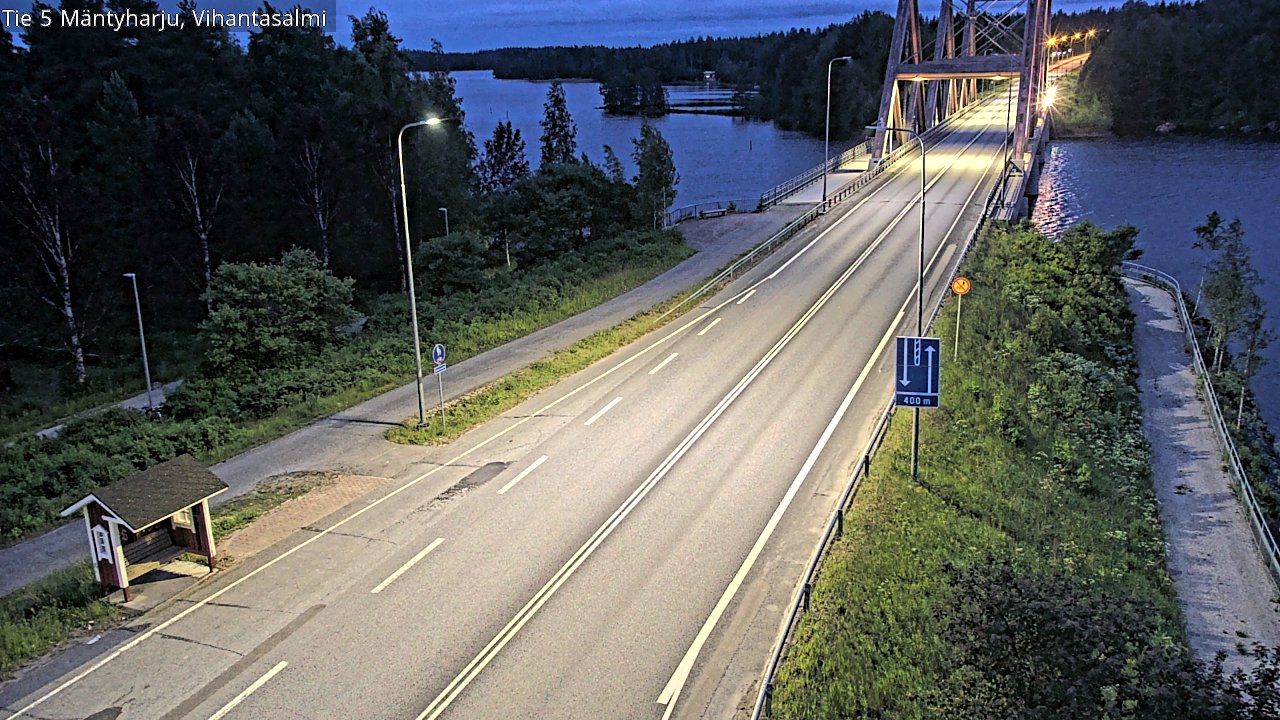 Kelikamerat Kuva Tie 5 Mäntyharju, Vihantasalmi, Mäntyharju, Etelä-Savo