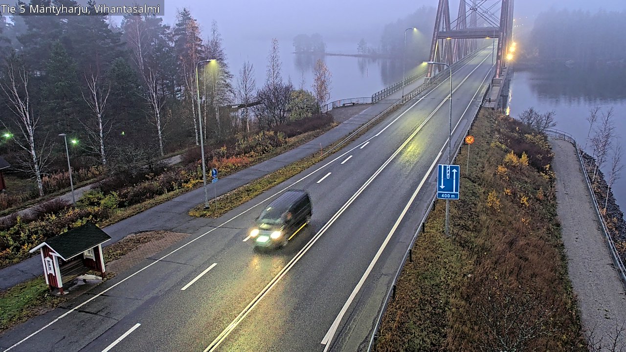 Kelikamerat Kuva Tie 5 Mäntyharju, Vihantasalmi, Mäntyharju, Etelä-Savo