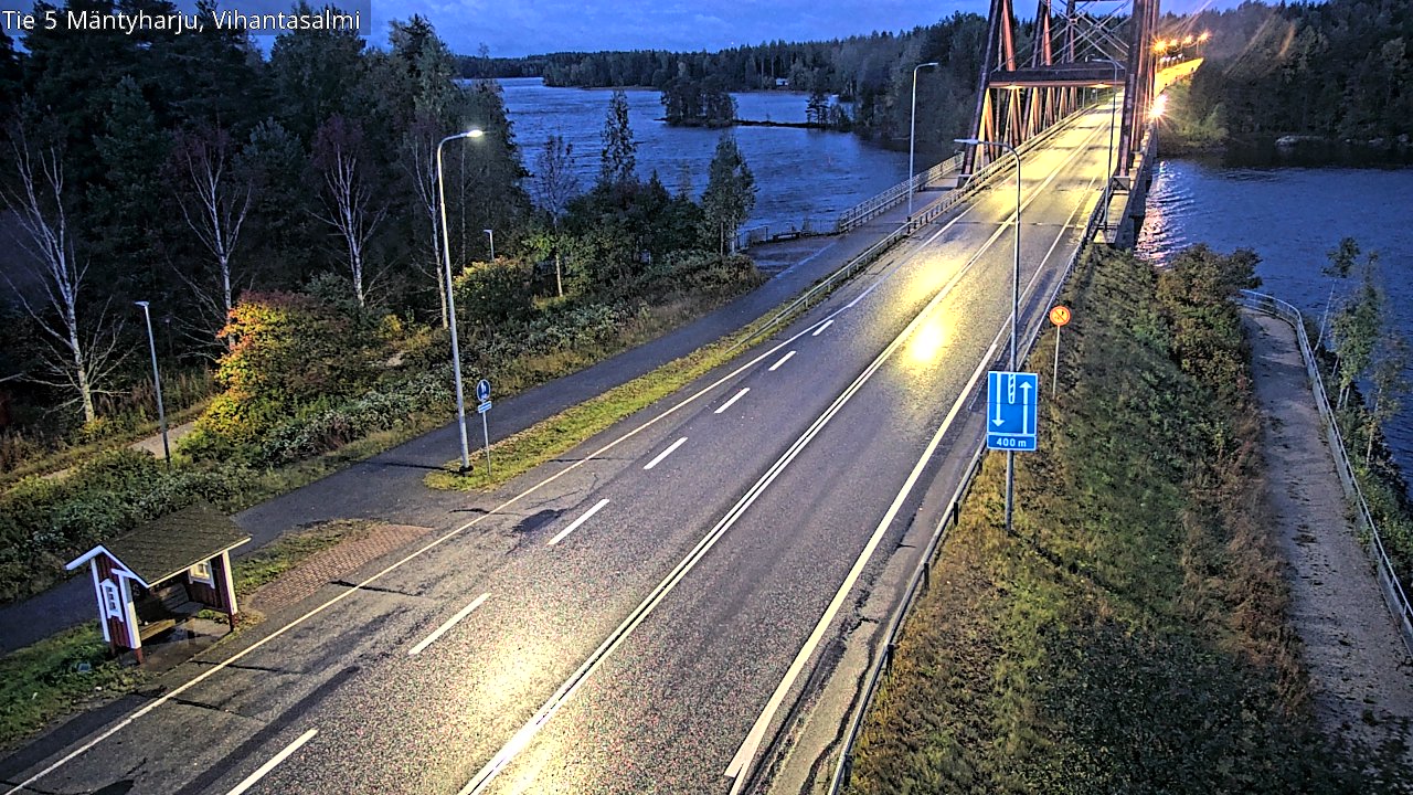 Kelikamerat Kuva Tie 5 Mäntyharju, Vihantasalmi, Mäntyharju, Etelä-Savo