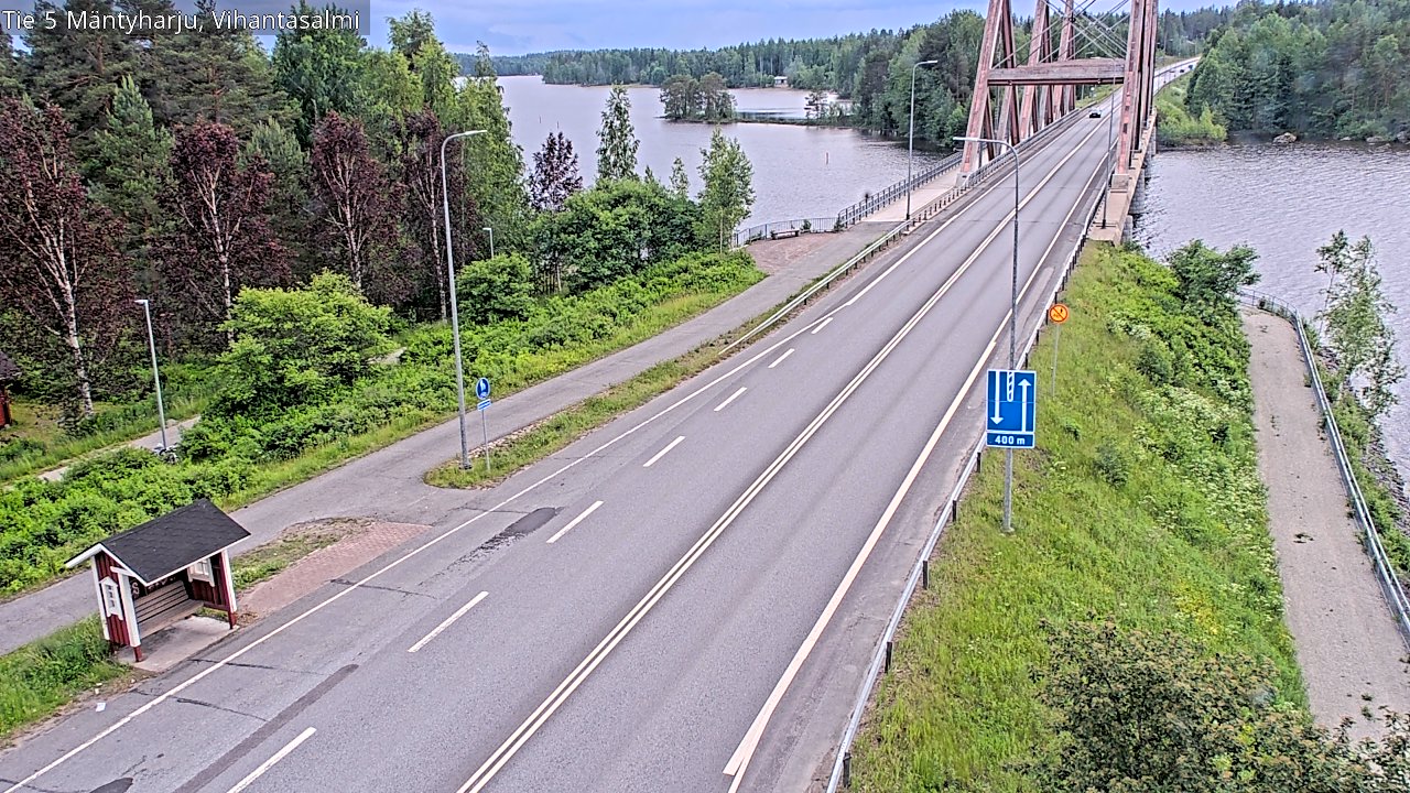 Kelikamerat Kuva Tie 5 Mäntyharju, Vihantasalmi, Mäntyharju, Etelä-Savo