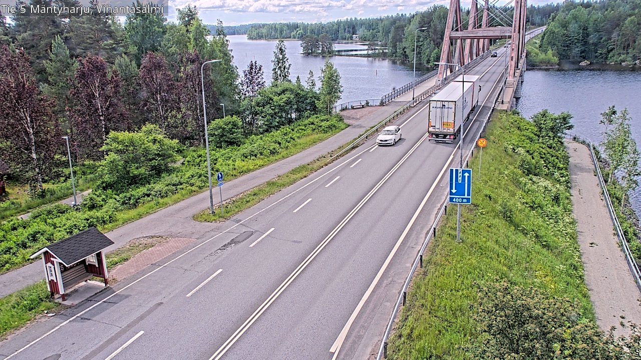 Kelikamerat Kuva Tie 5 Mäntyharju, Vihantasalmi, Mäntyharju, Etelä-Savo