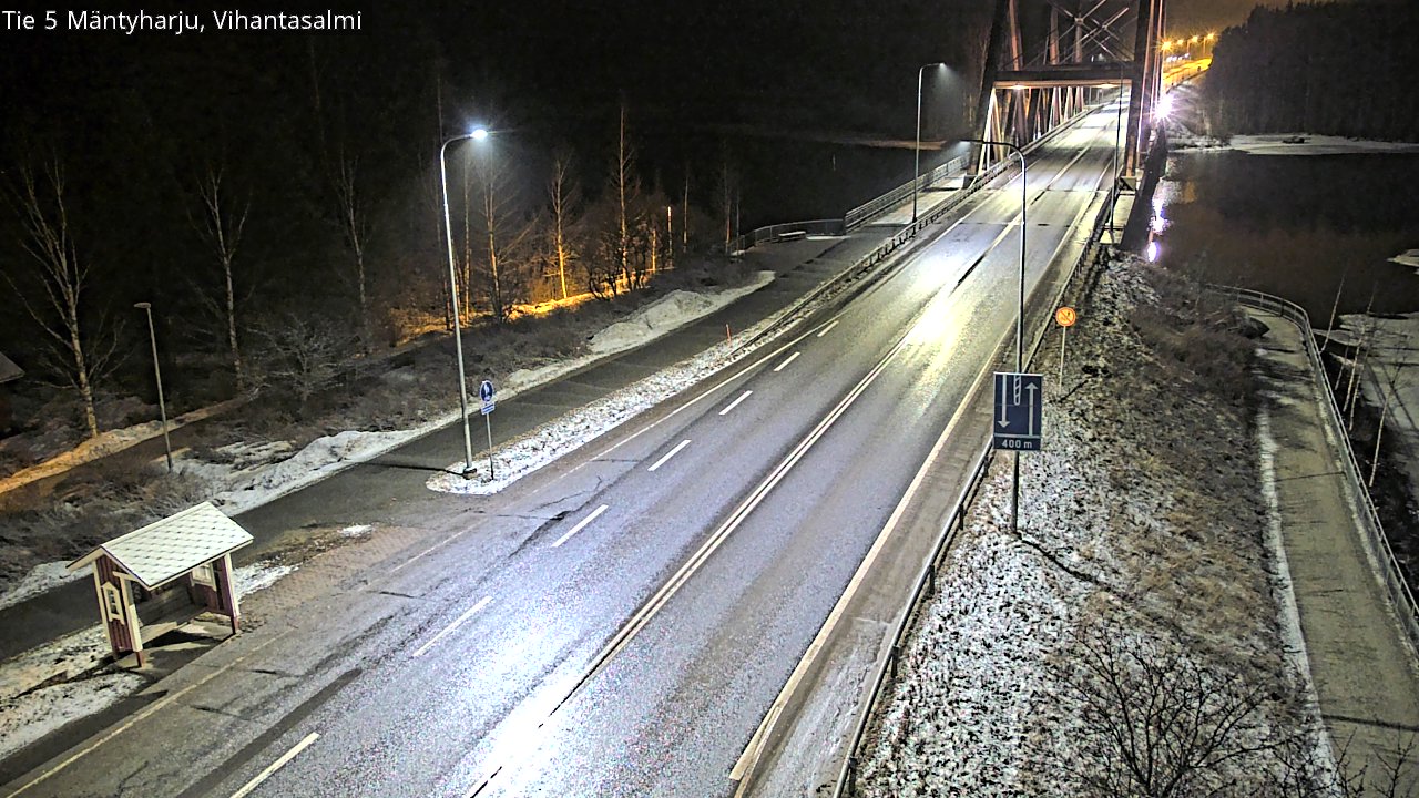 Weather Camera Image Road 5 Mäntyharju, Vihantasalm, Mäntyharju, Etelä-Savo