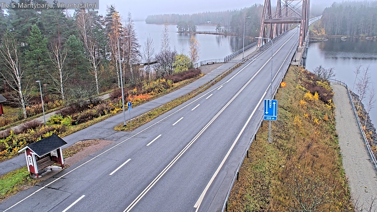 Kelikamerat Kuva Tie 5 Mäntyharju, Vihantasalmi, Mäntyharju, Etelä-Savo