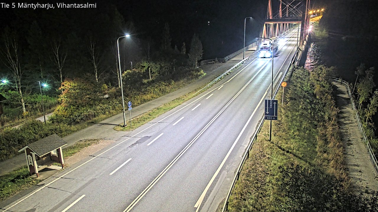 Kelikamerat Kuva Tie 5 Mäntyharju, Vihantasalmi, Mäntyharju, Etelä-Savo