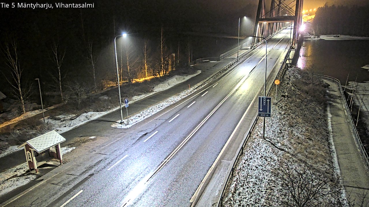 Weather Camera Image Road 5 Mäntyharju, Vihantasalm, Mäntyharju, Etelä-Savo