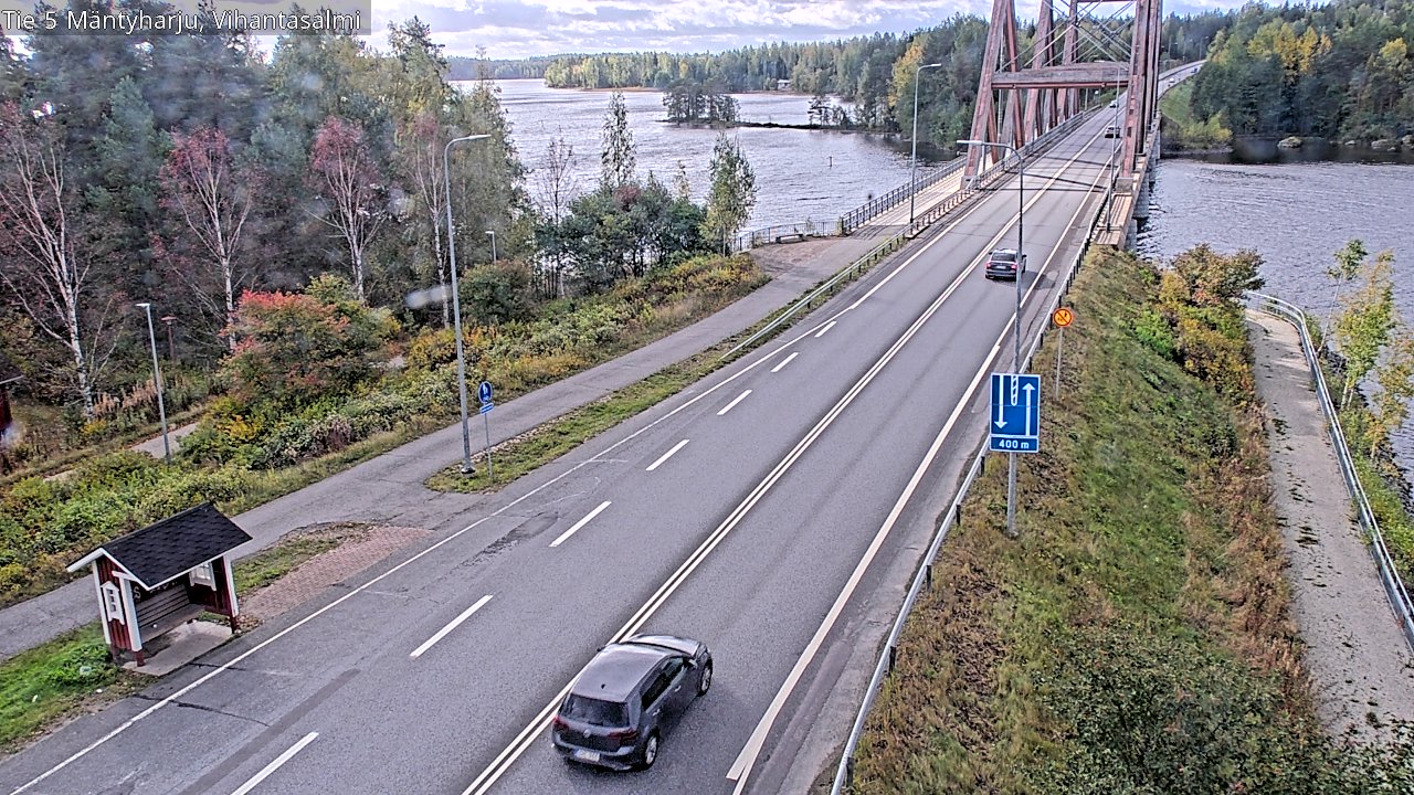 Kelikamerat Kuva Tie 5 Mäntyharju, Vihantasalmi, Mäntyharju, Etelä-Savo
