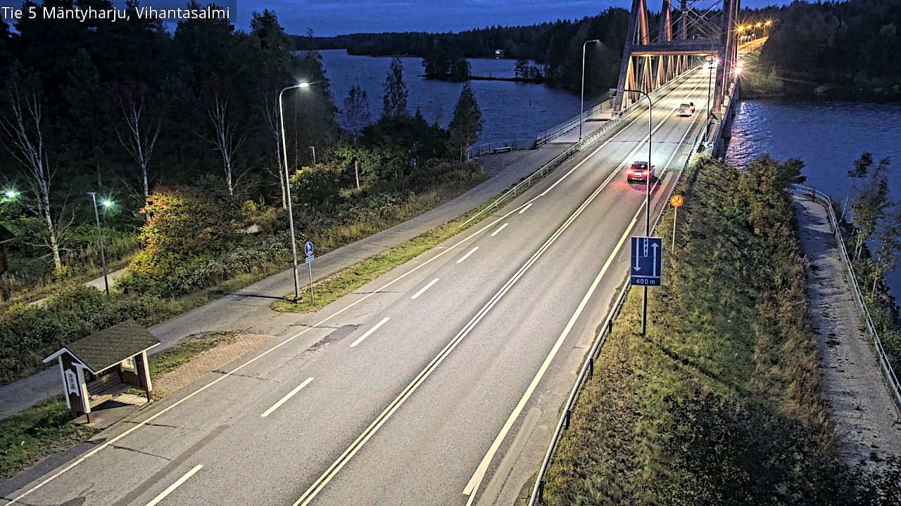 Kelikamerat Kuva Tie 5 Mäntyharju, Vihantasalmi, Mäntyharju, Etelä-Savo