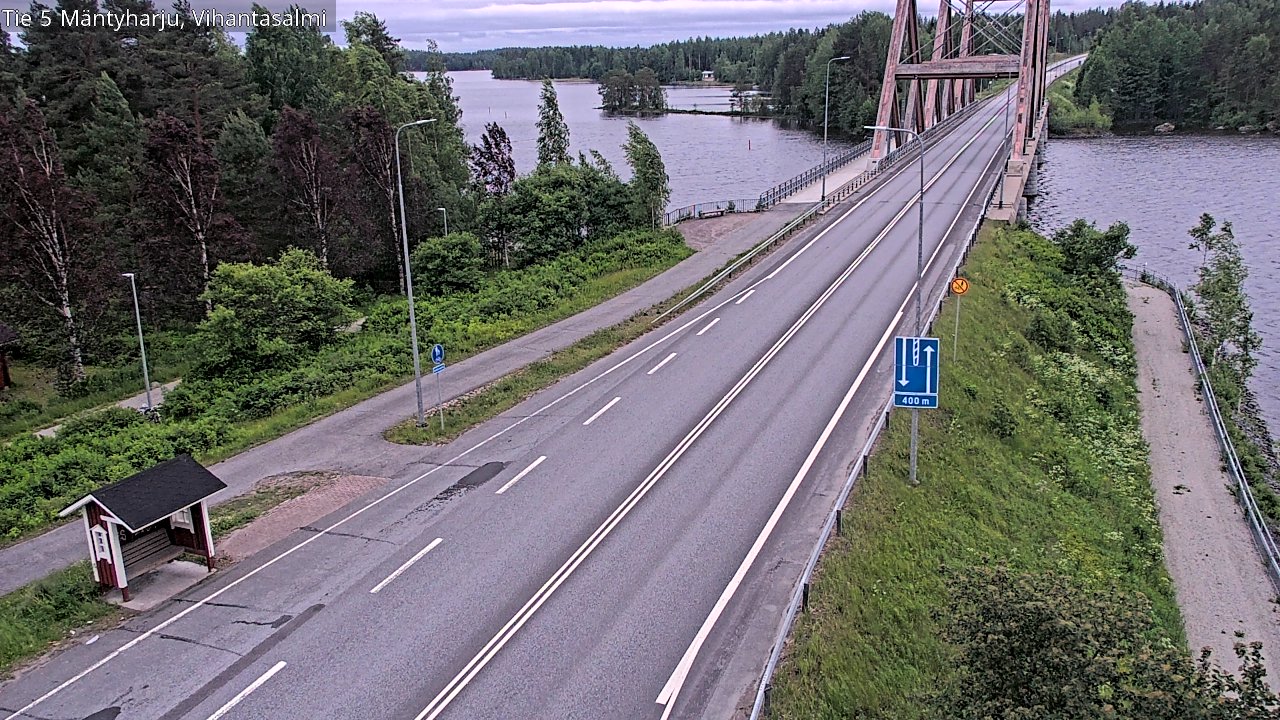 Kelikamerat Kuva Tie 5 Mäntyharju, Vihantasalmi, Mäntyharju, Etelä-Savo