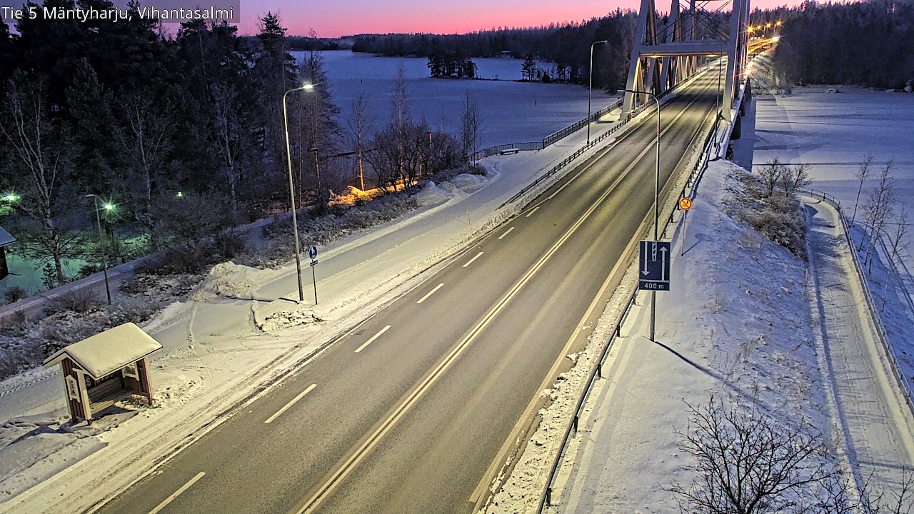 Kelikamerat Kuva Tie 5 Mäntyharju, Vihantasalmi, Mäntyharju, Etelä-Savo