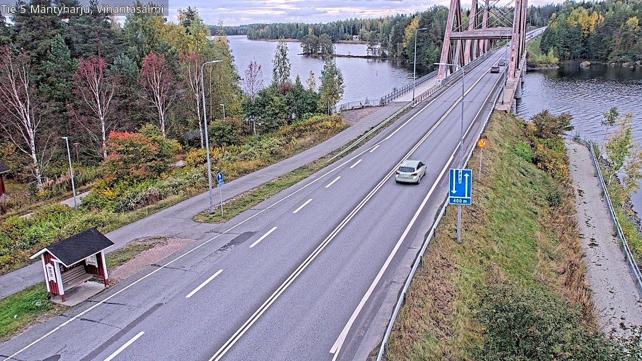 Kelikamerat Kuva Tie 5 Mäntyharju, Vihantasalmi, Mäntyharju, Etelä-Savo