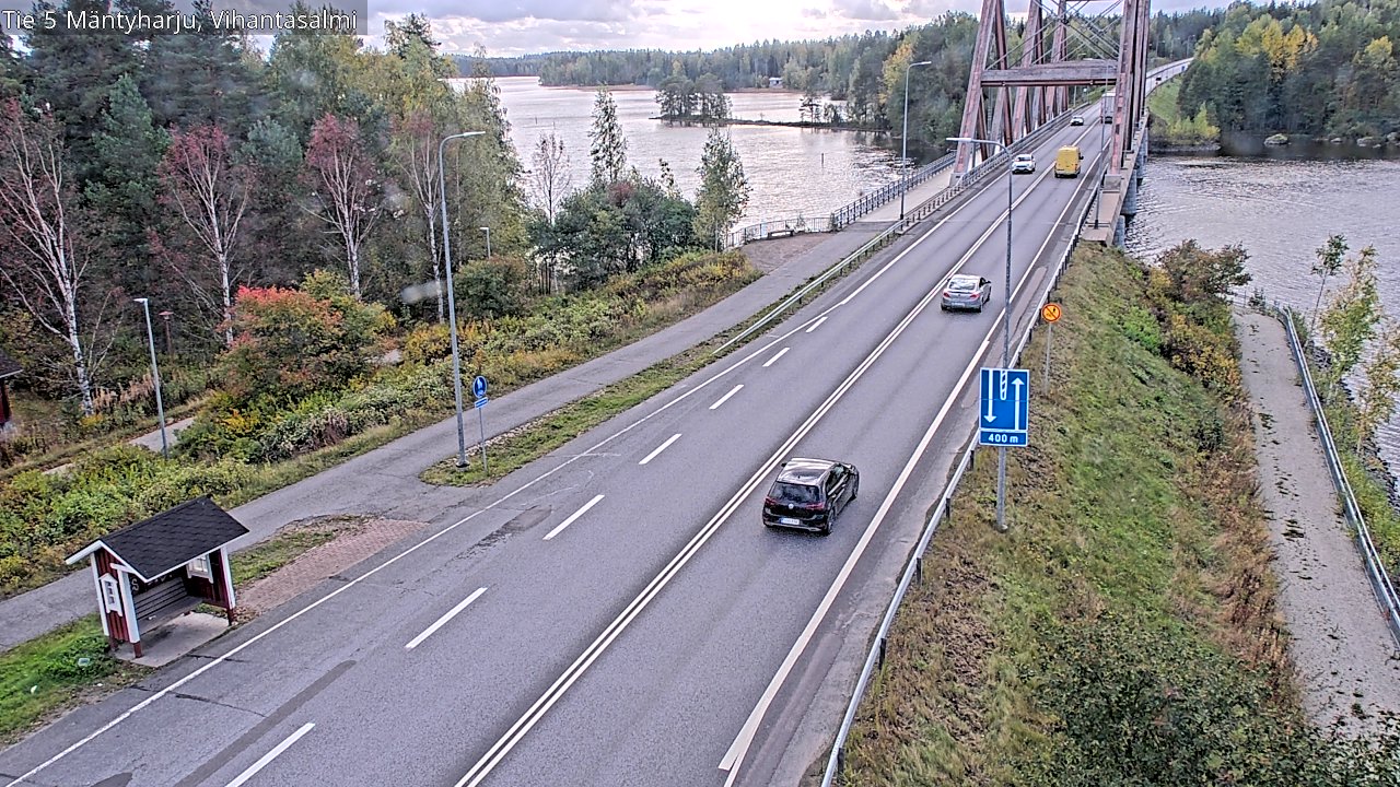 Kelikamerat Kuva Tie 5 Mäntyharju, Vihantasalmi, Mäntyharju, Etelä-Savo